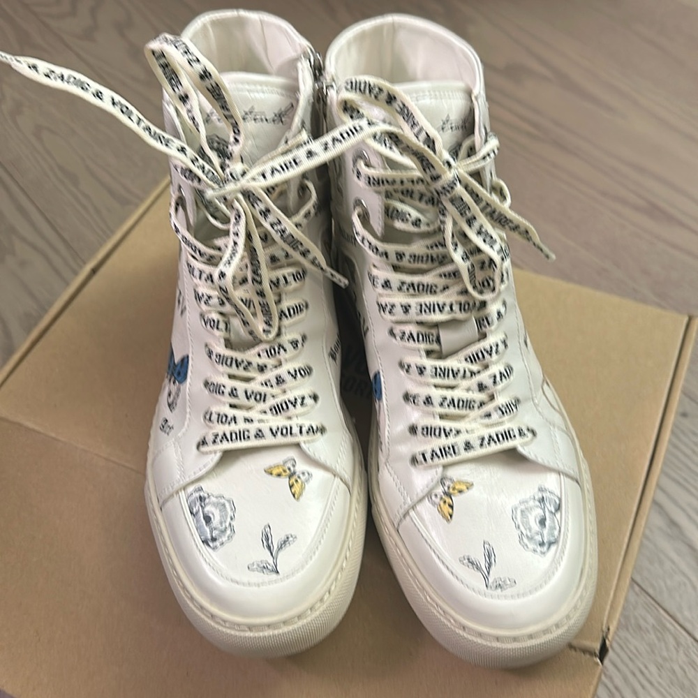 Zadig&Voltaire leather sneakers